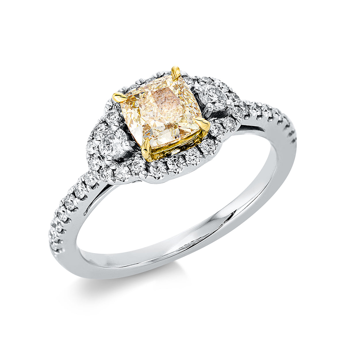 Farbiger Diamant Ring - 1CK60
