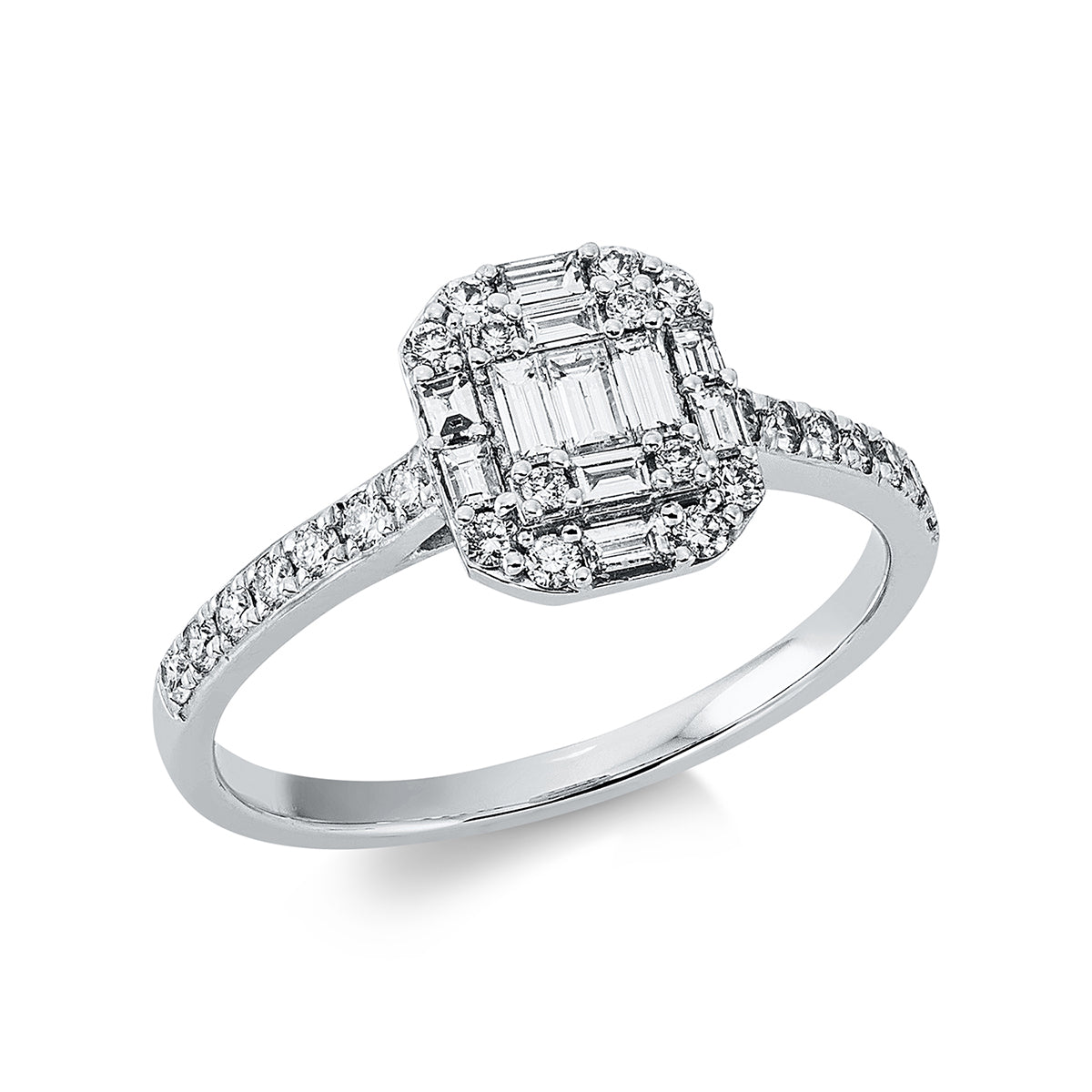 Baguette Illusion Ring - 1DH87