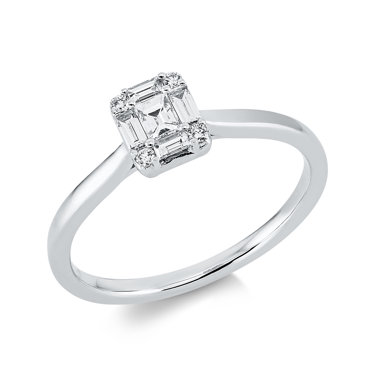 Baguette Illusion Ring - 1DN91