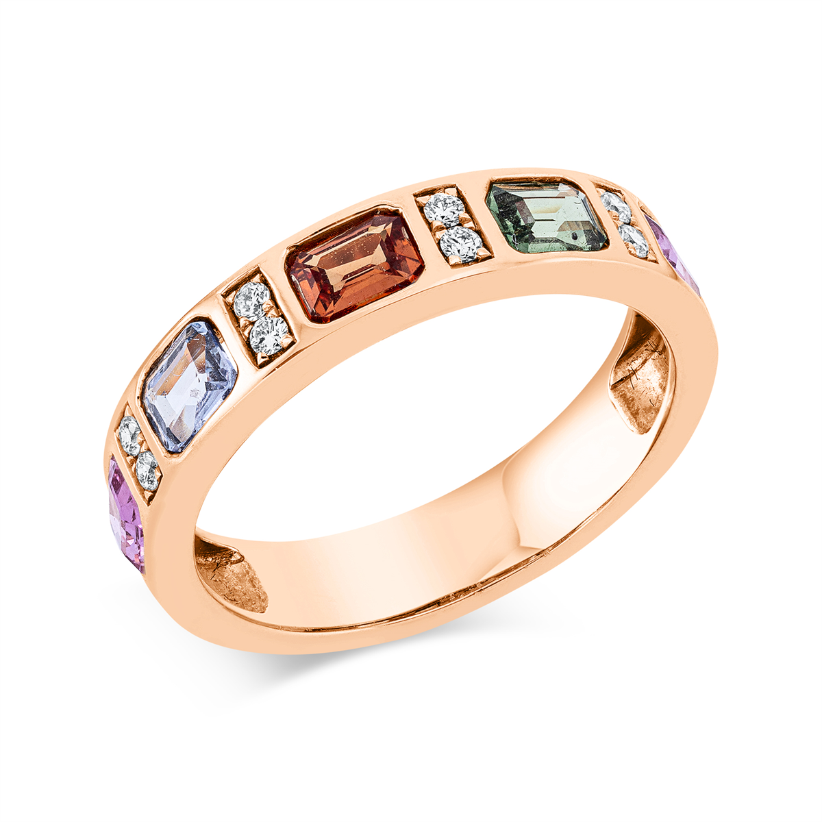 Rainbow & Multicolor Ring - 1GD29