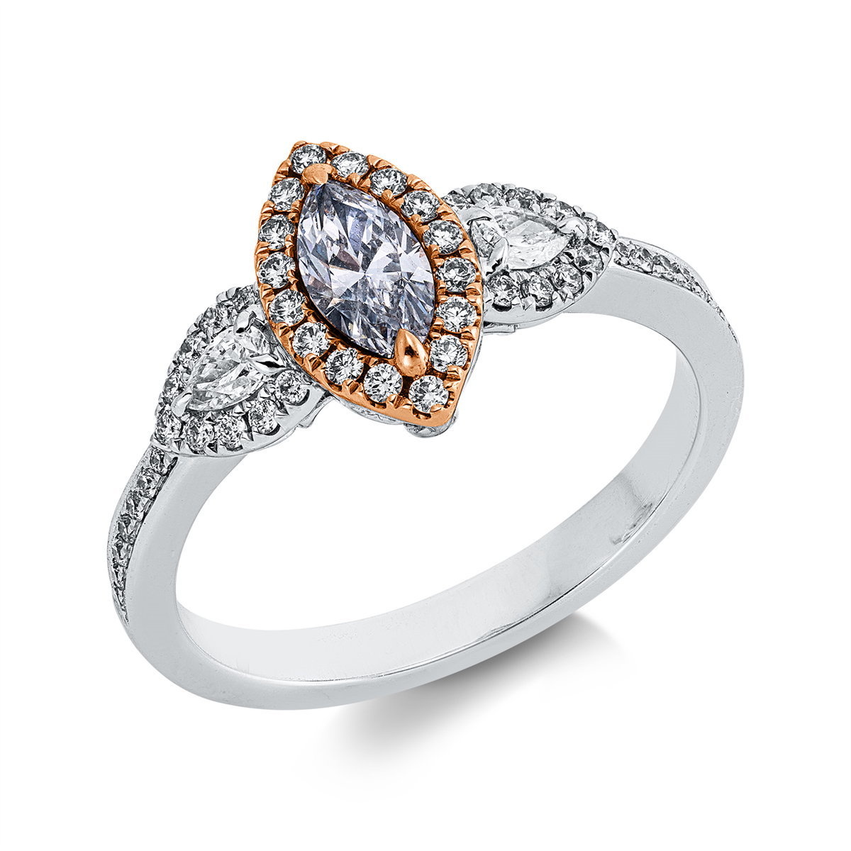 Farbiger Diamant Ring - 1GQ36