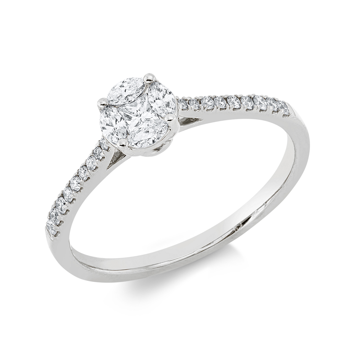 Baguette Illusion Ring - 1HP99