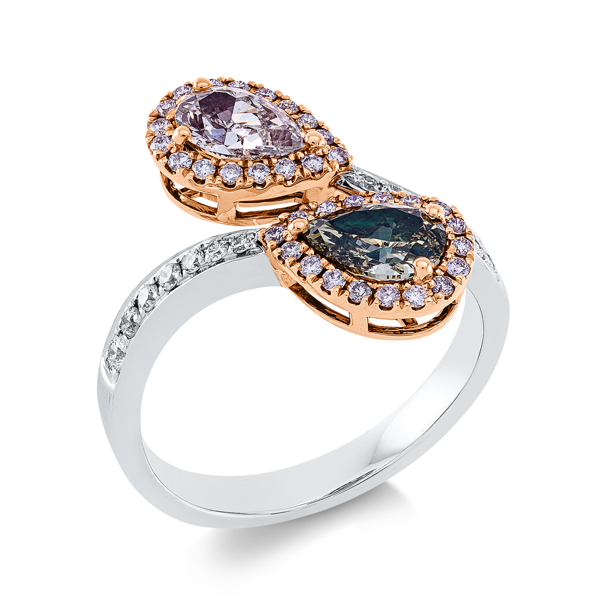Farbiger Diamant Ring - 1HQ32