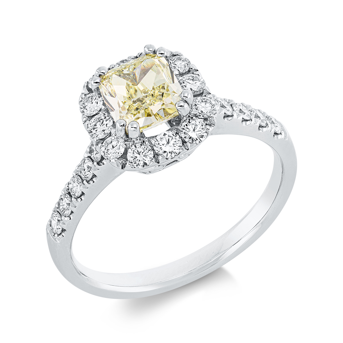 Farbiger Diamant Ring - 1HU03