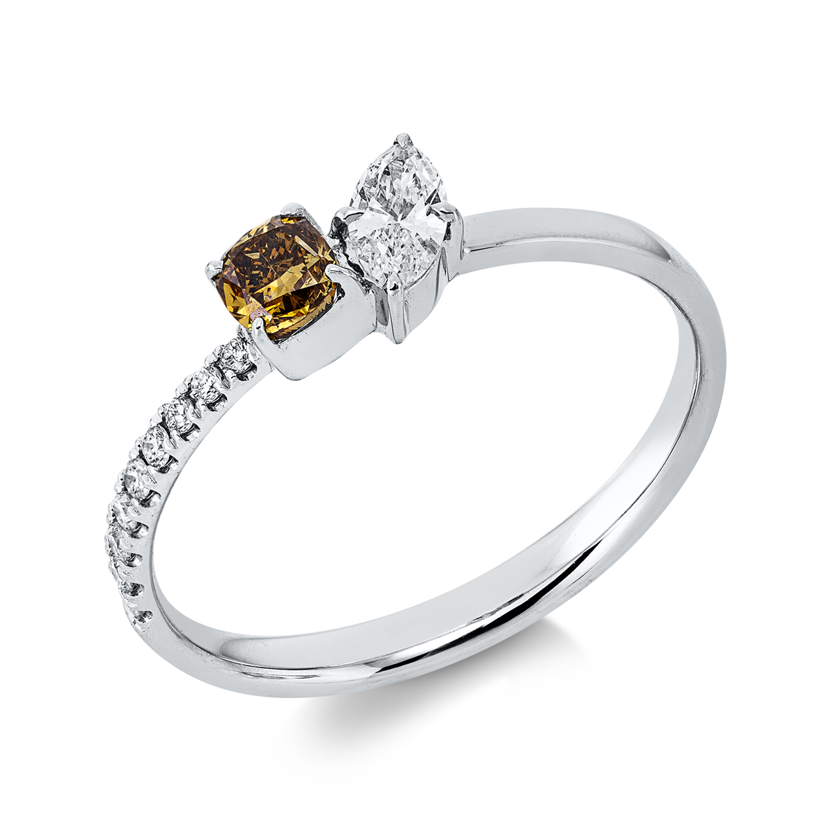 Farbiger Diamant Ring - 1IL50