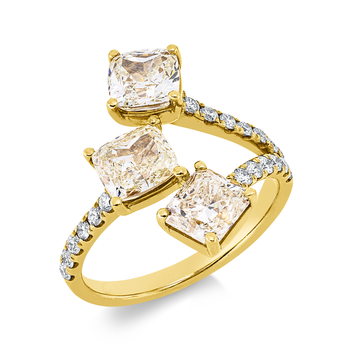 Farbiger Diamant Ring - 1IQ37