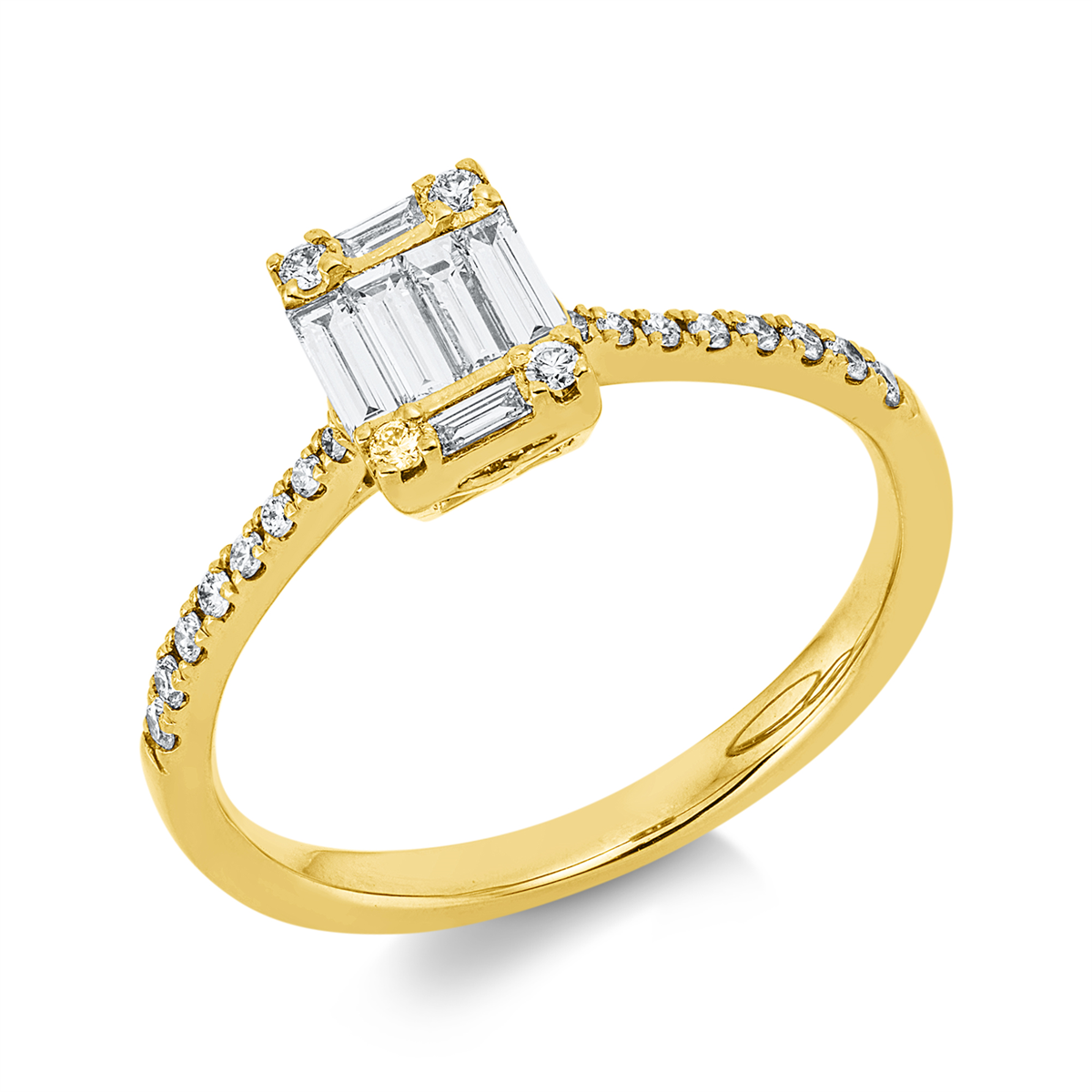 Baguette Illusion Ring - 1IQ43