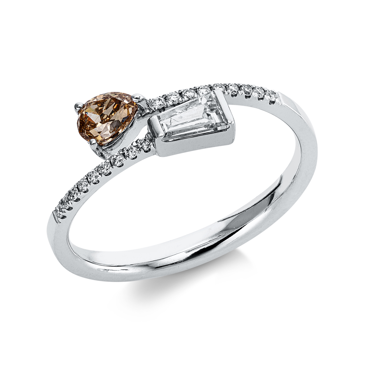 Farbiger Diamant Ring - 1JK11