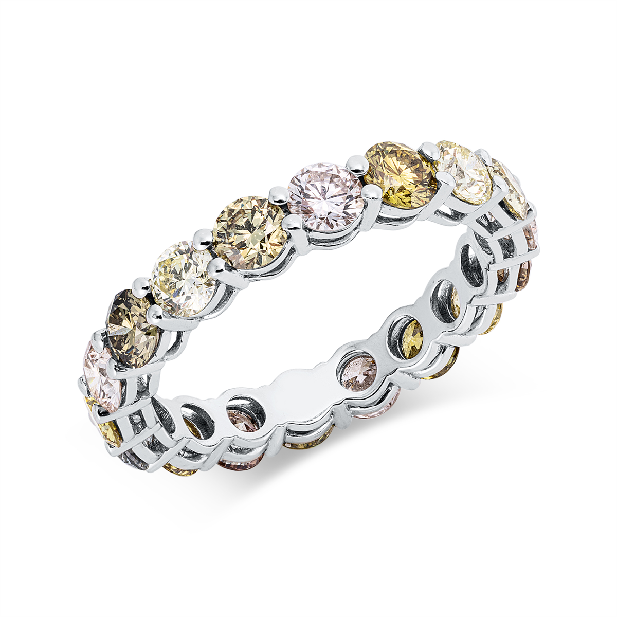 Farbiger Diamant Ring - 1KK32