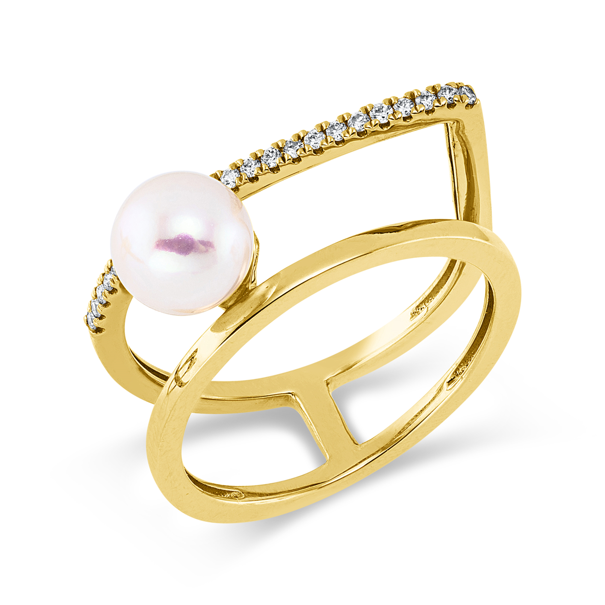 Perle Ring - 1KT32