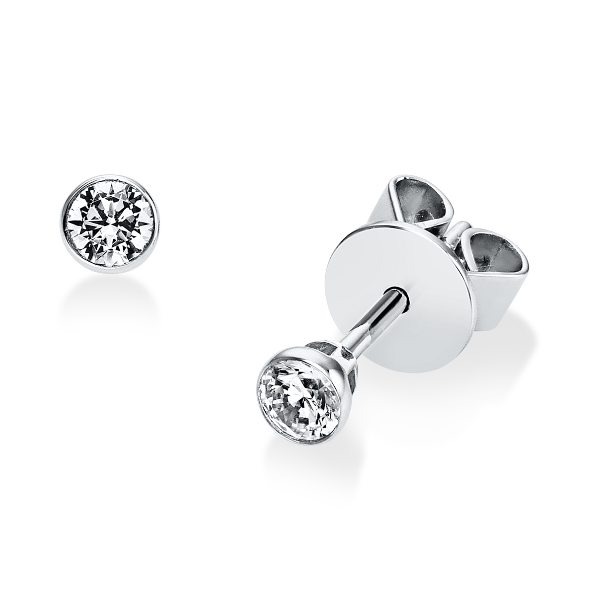 Solitaire Ohrstecker - 2G129