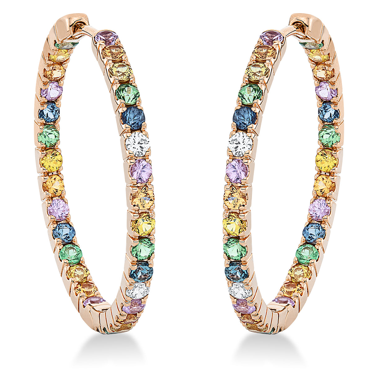 Rainbow & Multicolor Creolen - 2O743