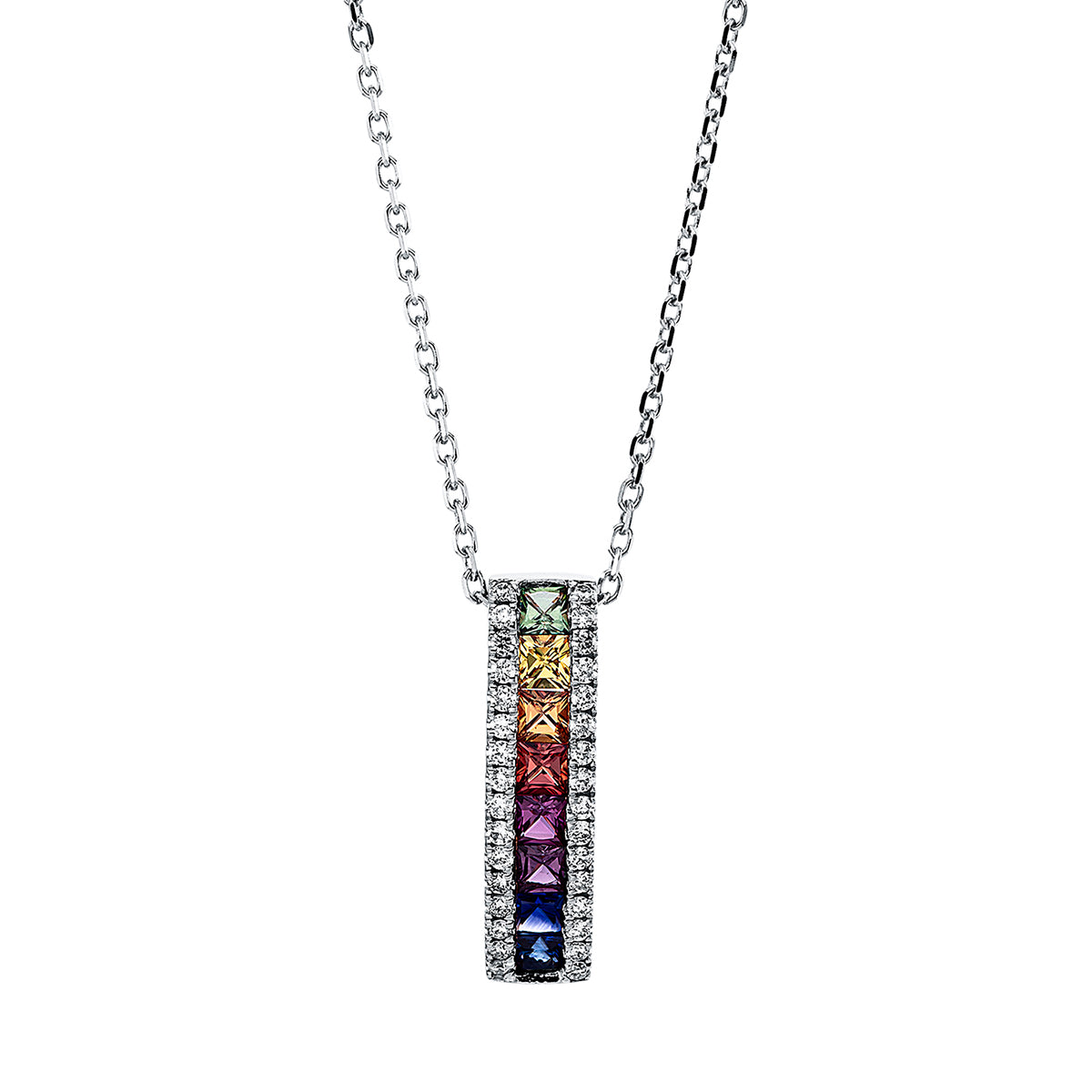 Rainbow & Multicolor Collier - 4G350