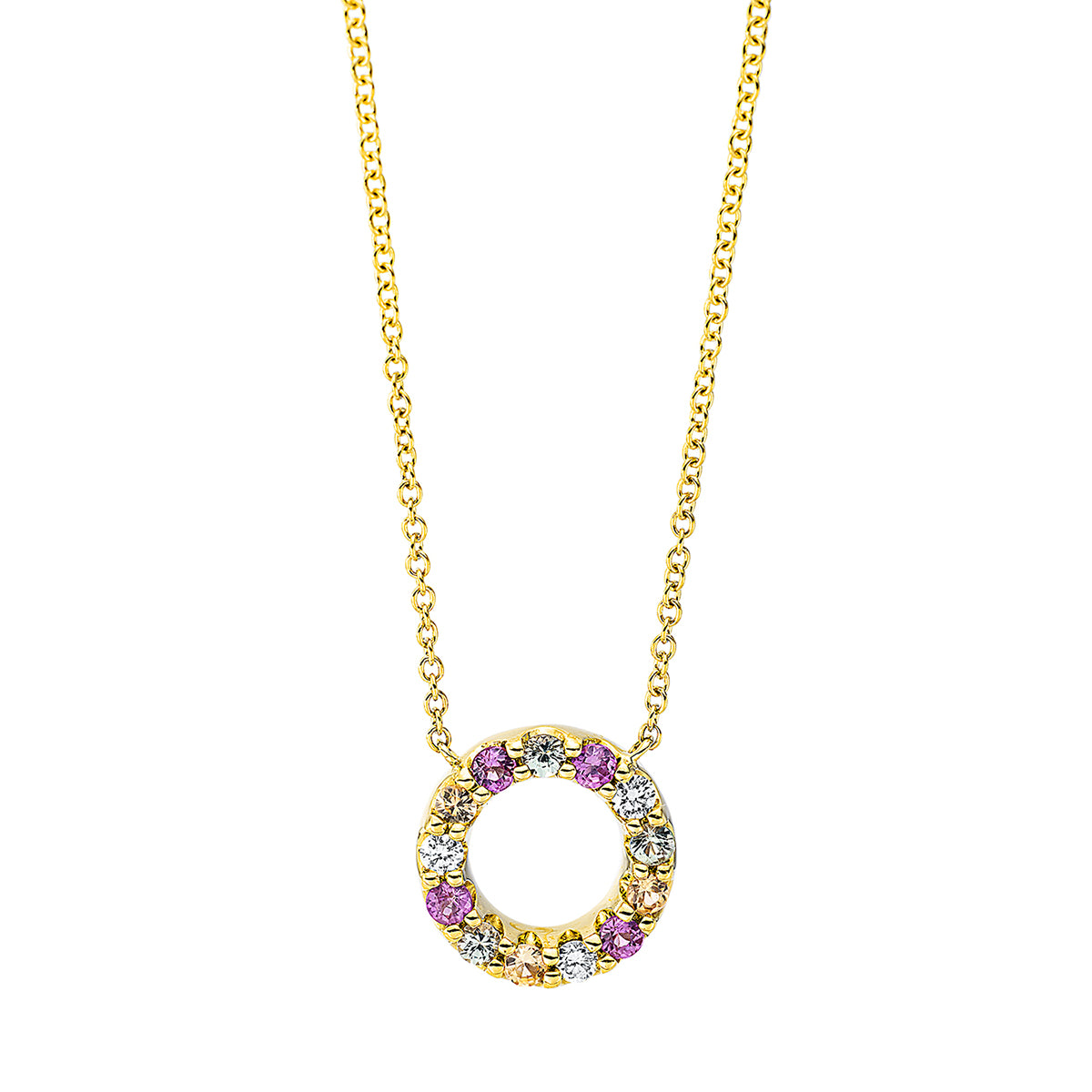 Rainbow & Multicolor Collier - 4J417