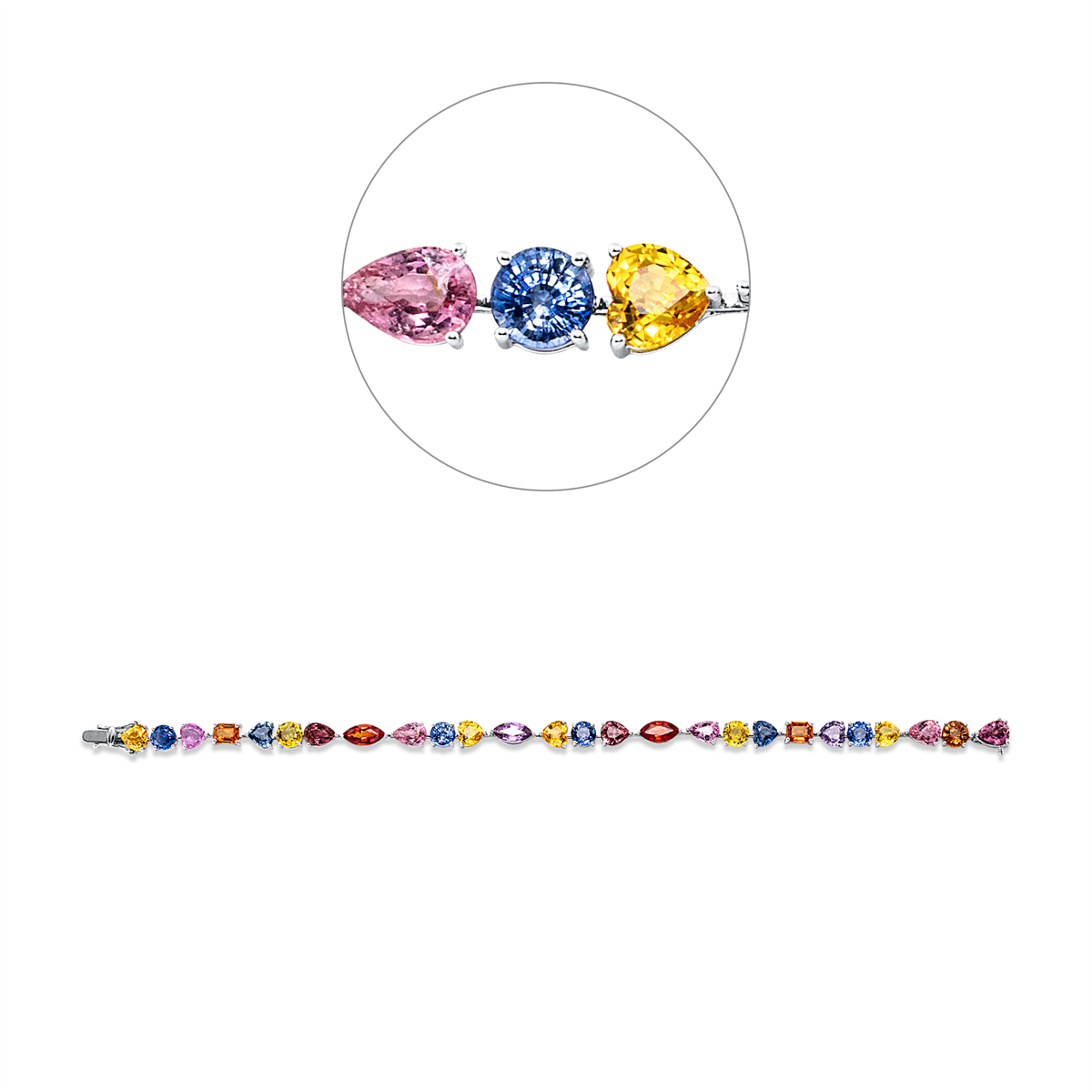 Rainbow & Multicolor Armband - 5G924