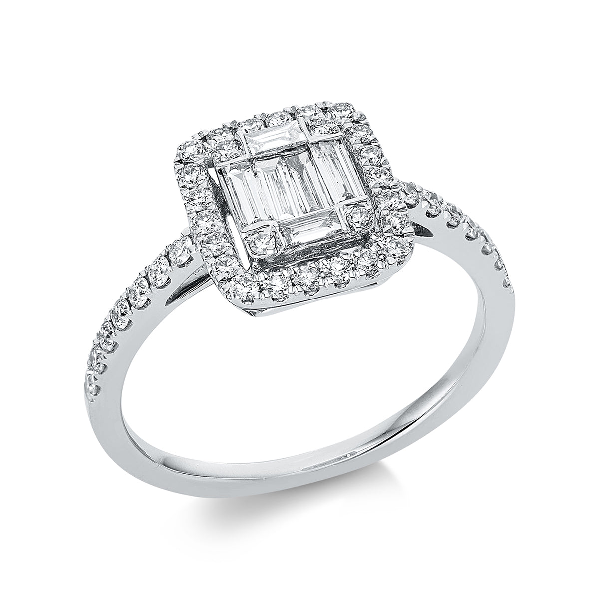 Baguette Illusion Ring - 1CI22
