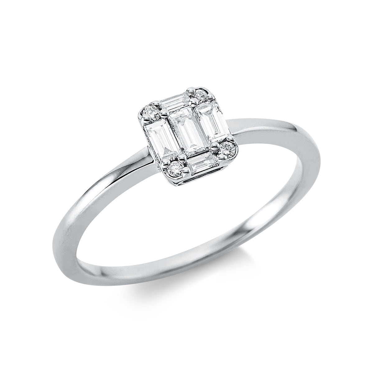 Baguette Illusion Ring - 1CP17