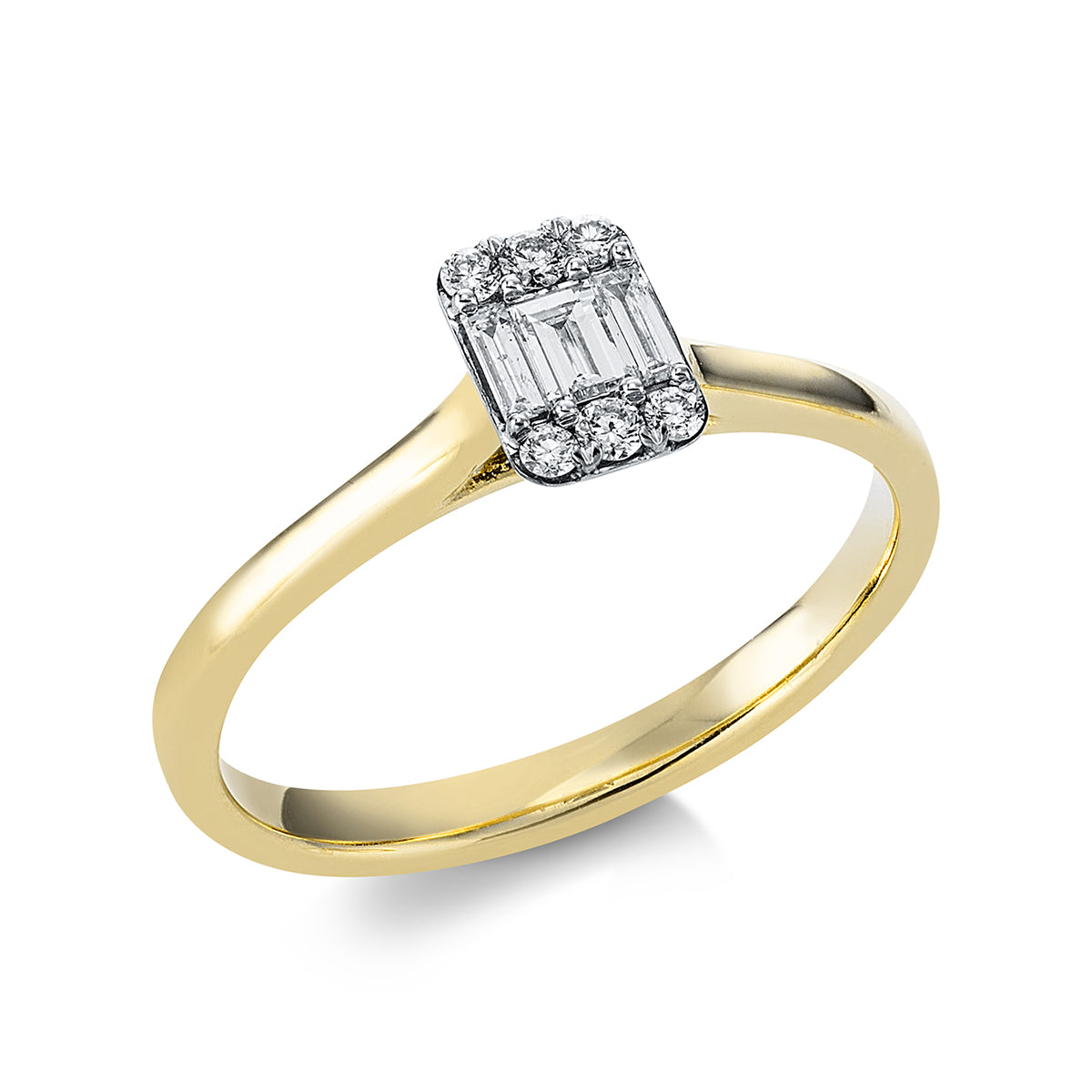 Baguette Illusion Ring - 1EK50