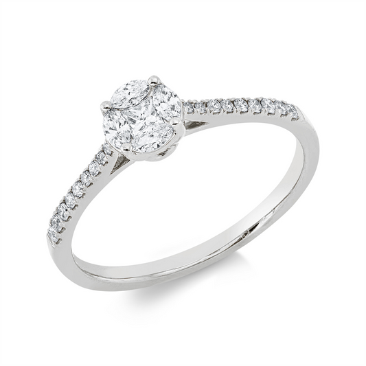 Baguette Illusion Ring - 1HP99