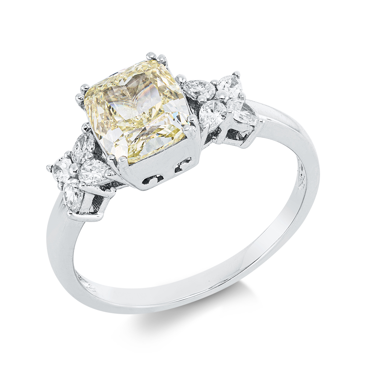 Farbiger Diamant Ring - 1HU04