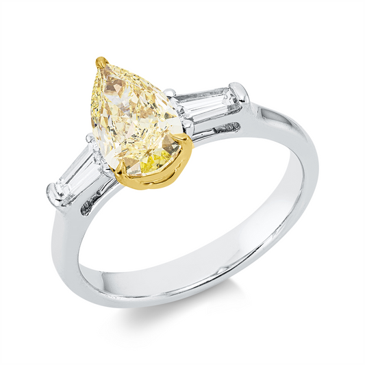 Farbiger Diamant Ring - 1IJ62