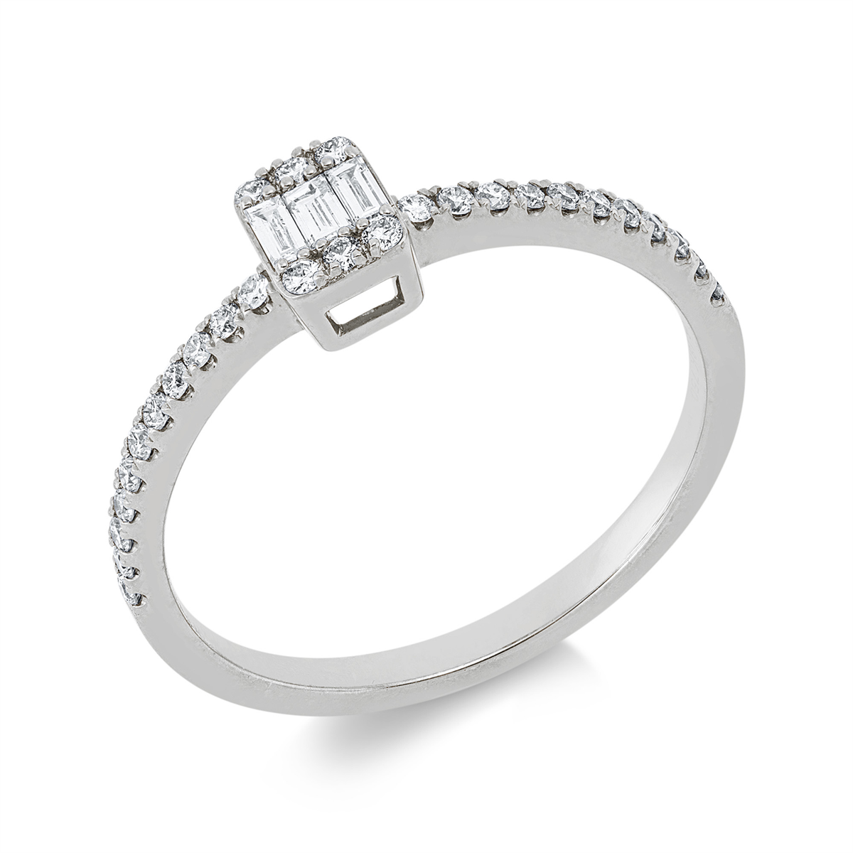 Baguette Illusion Ring - 1IM44