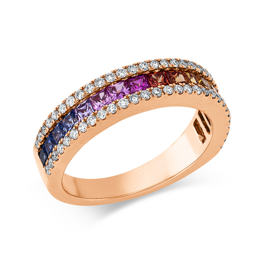 Rainbow & Multicolor Ring - 1KJ09