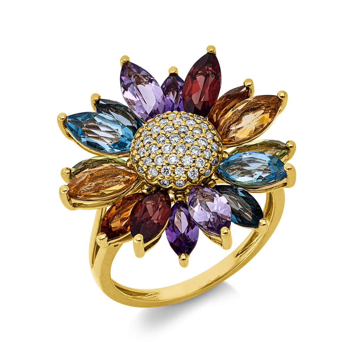 Rainbow & Multicolor Ring - 1KL03