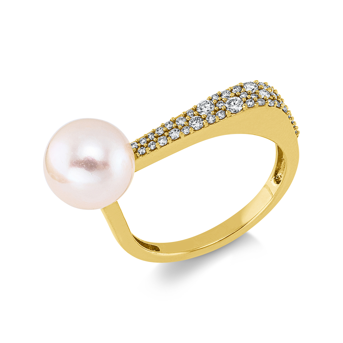 Perle Ring - 1KT33