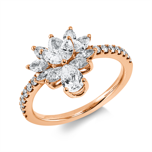 Mehrfachsteinbesatz Ring - 1LM65
