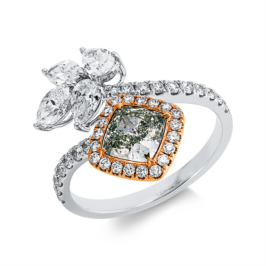Farbiger Diamant Ring - 1LO25
