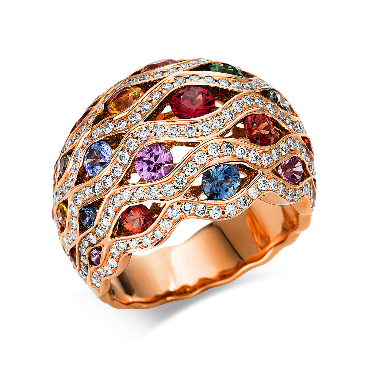 Rainbow & Multicolor Ring - 1V275
