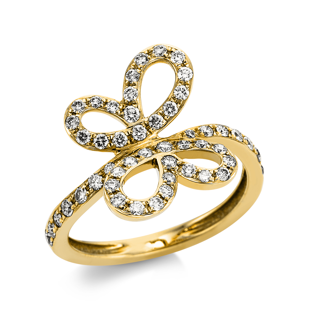 Mehrfachsteinbesatz Ring - 1W355