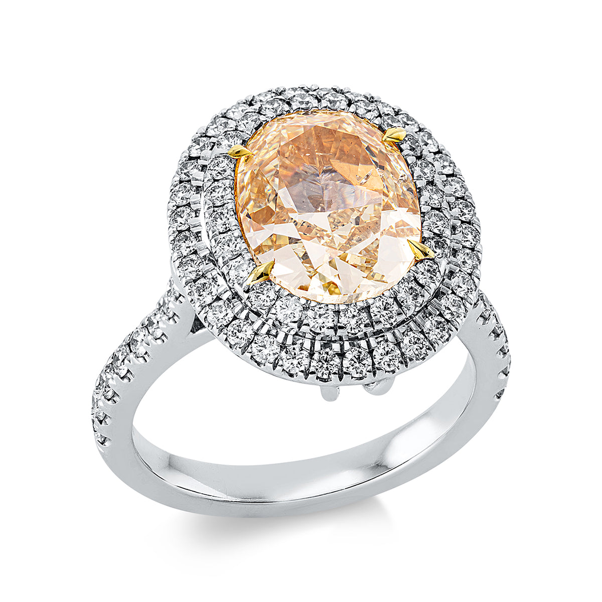 Farbiger Diamant Ring - 1Z914