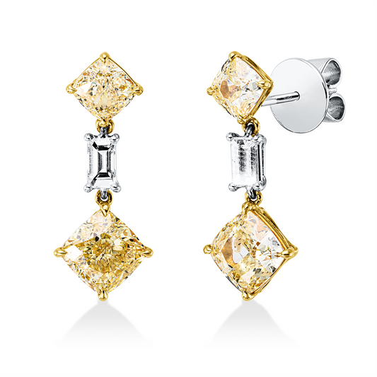 Farbiger Diamant Ohrschmuck - 2L534