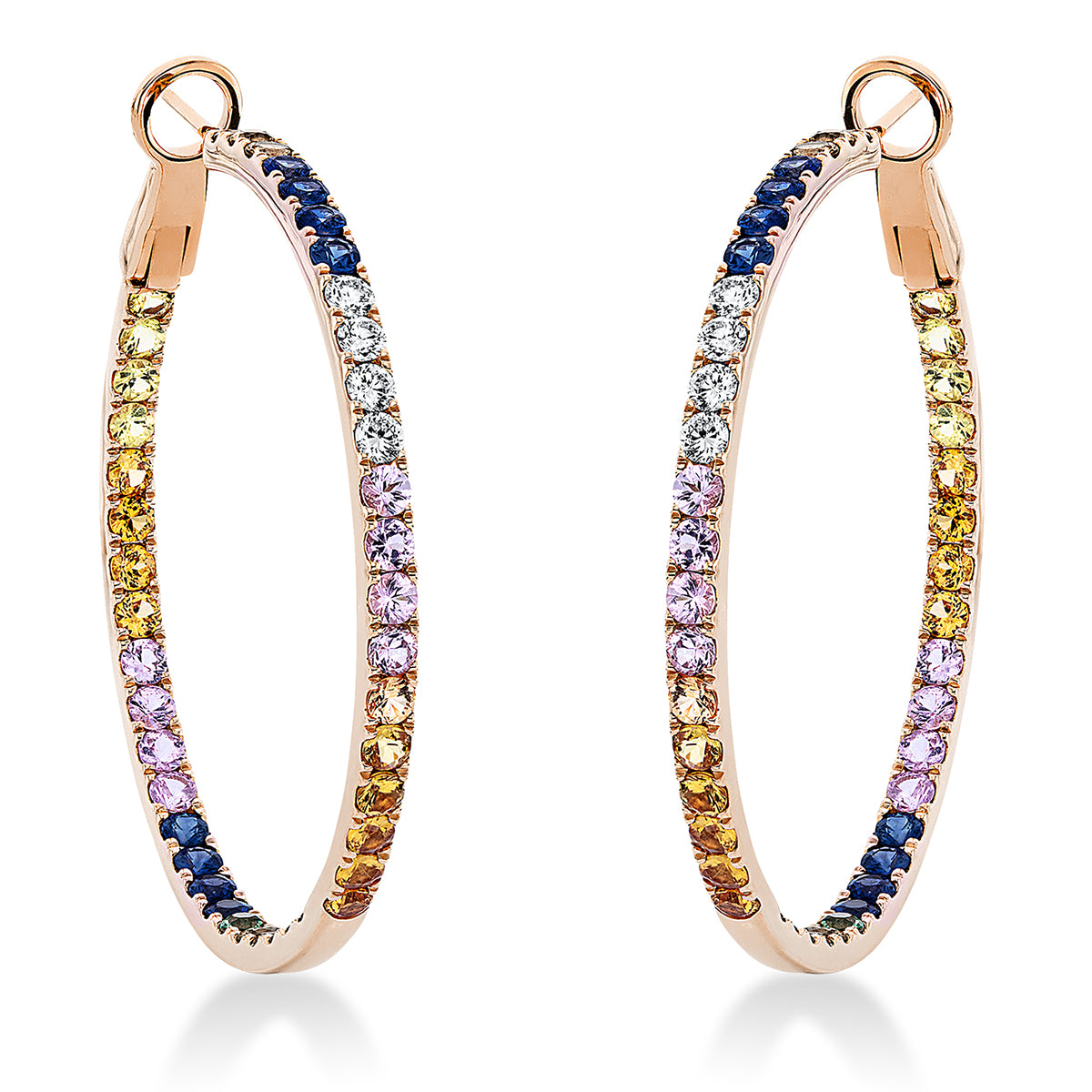 Rainbow & Multicolor Creolen - 2L702