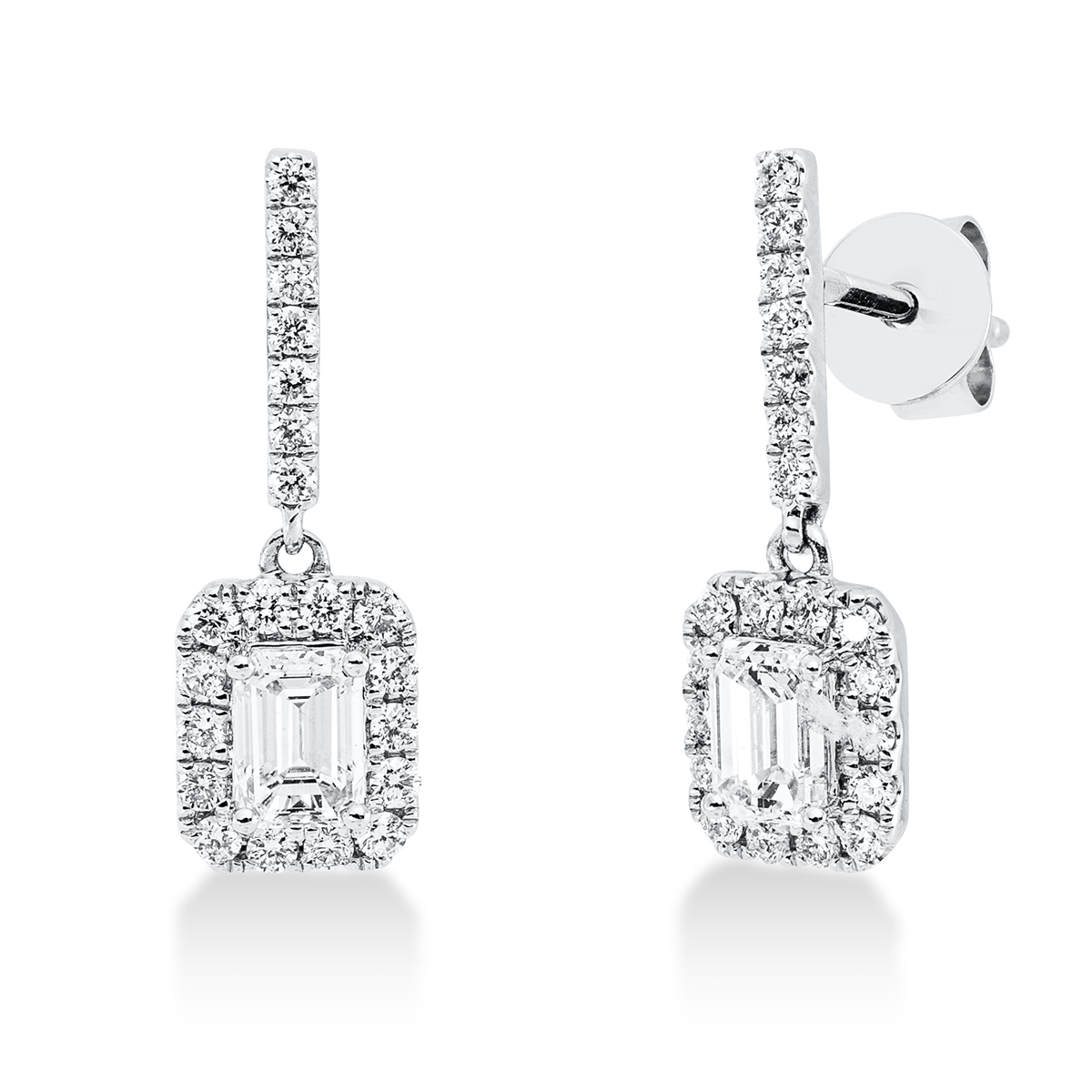 Solitaire mit Besatz Ohrschmuck - 2R813