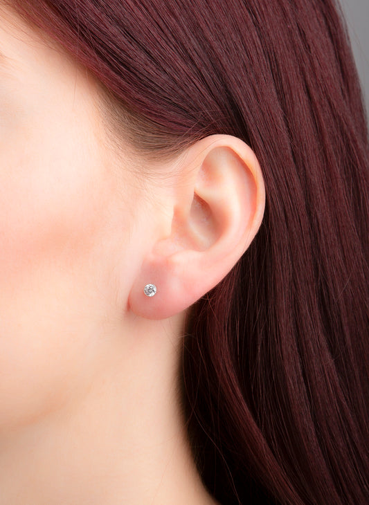 Solitaire Ohrstecker - 2G124
