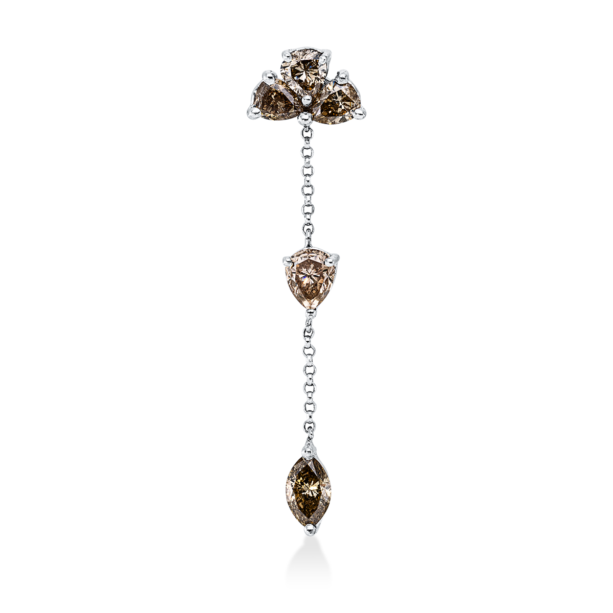 Farbiger Diamant Anhänger - 3J023