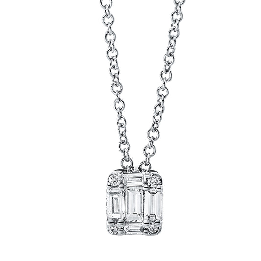 Baguette Illusion Collier - 4J987