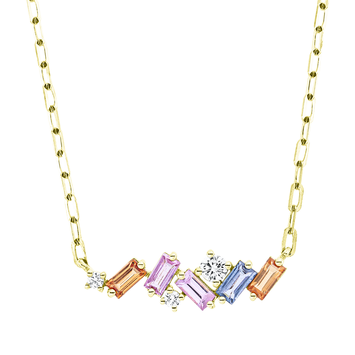 Rainbow & Multicolor Collier - 4N018