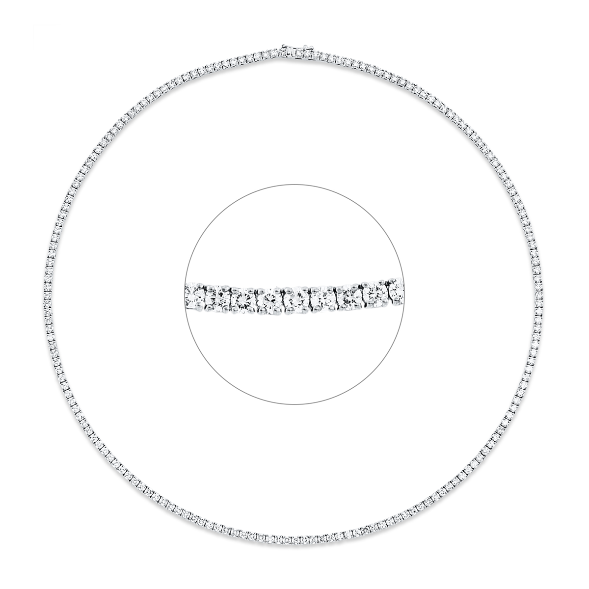 Tennisarmband Collier - 4O858