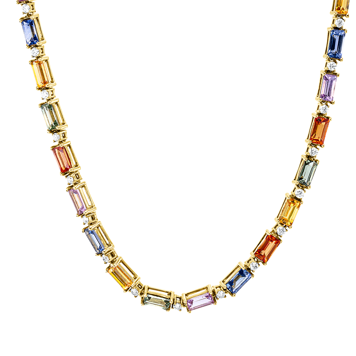 Rainbow & Multicolor Collier - 4R095