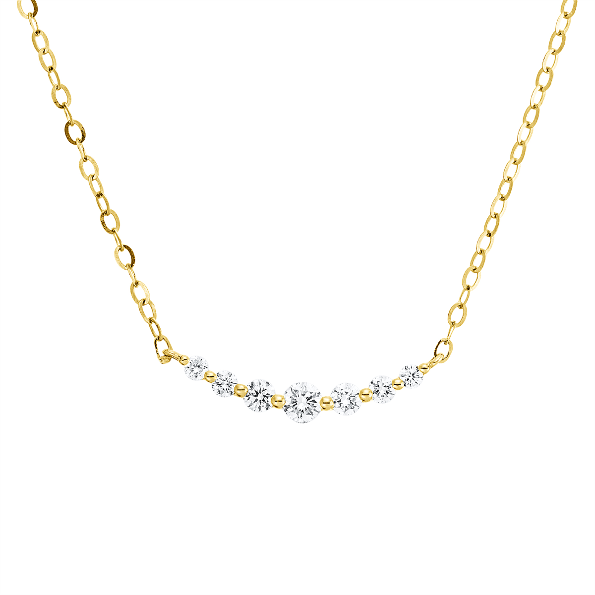 Mehrfachsteinbesatz Collier - 4R689