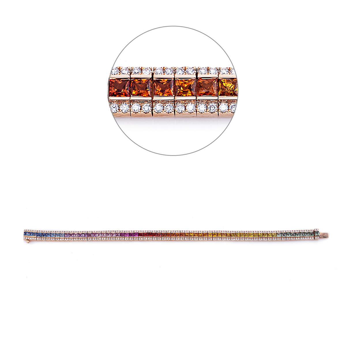 Rainbow & Multicolor Armband - 5C252