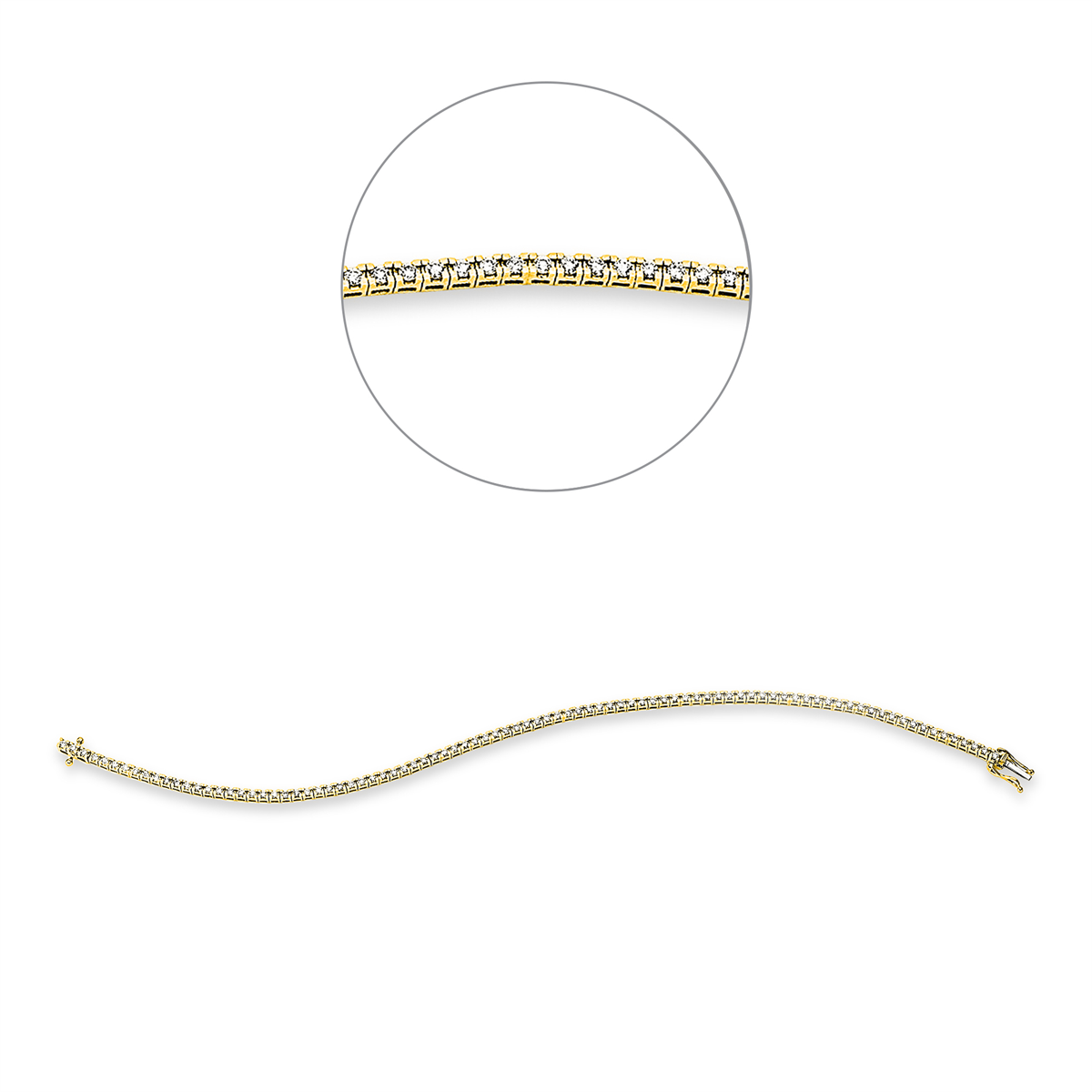 Tennisarmband - 5D417
