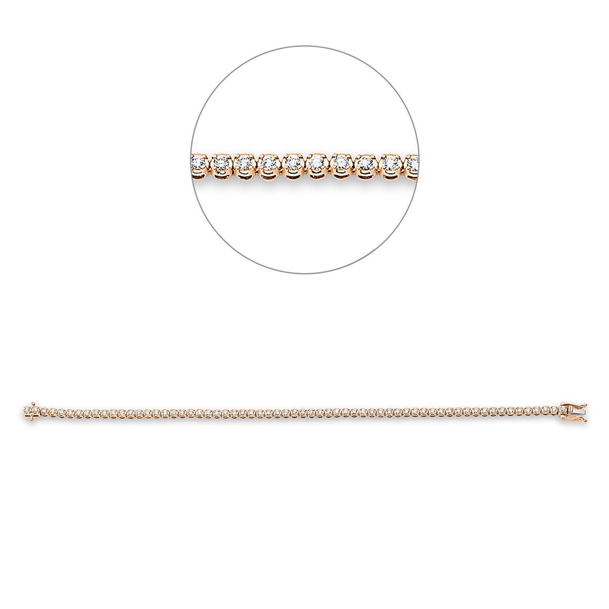 Tennisarmband - 5D419