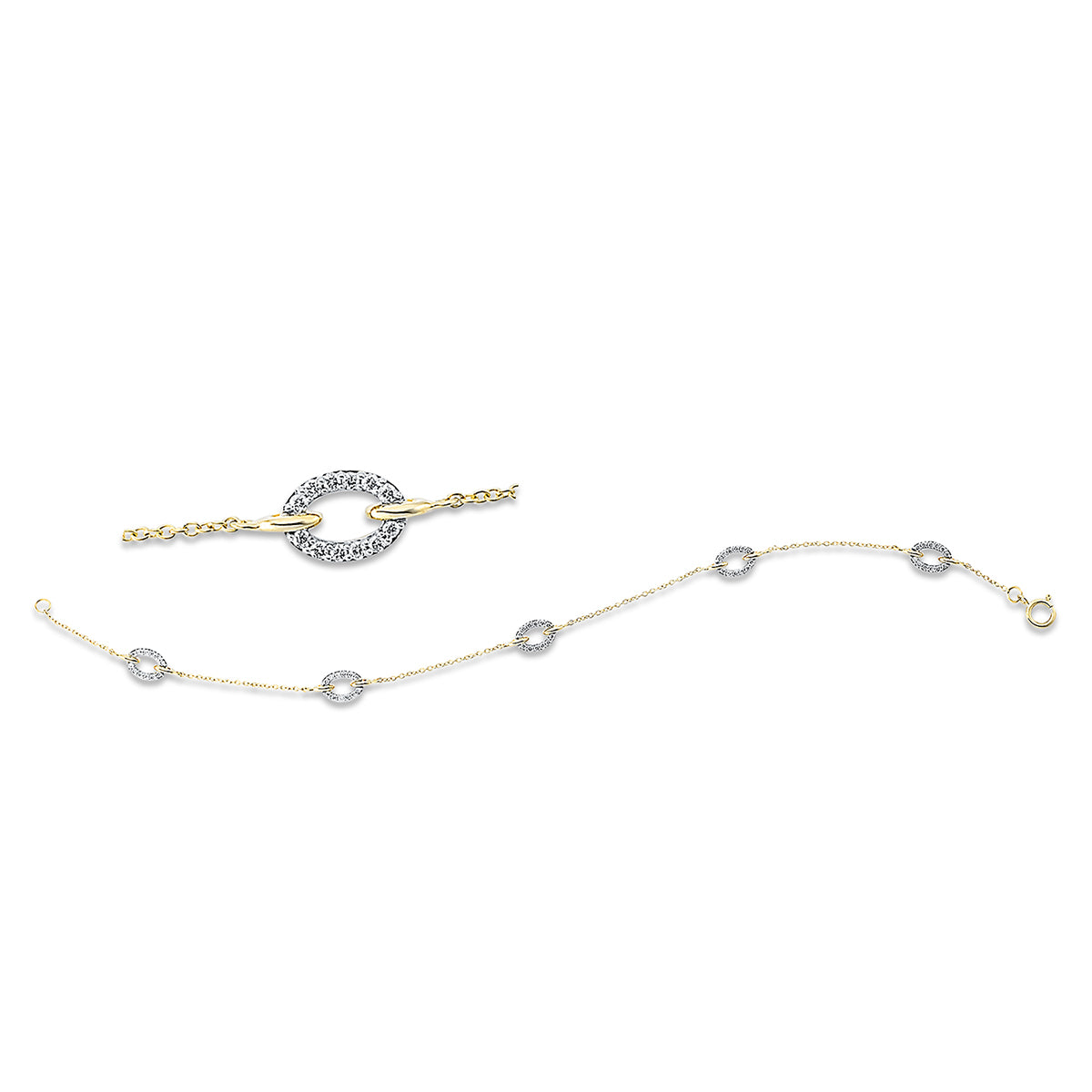 Mehrfachsteinbesatz Armband - 5D921