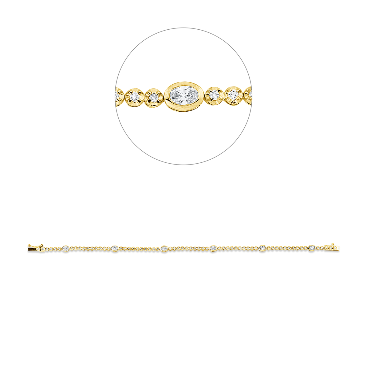 Modern Woman Armband - 5G866