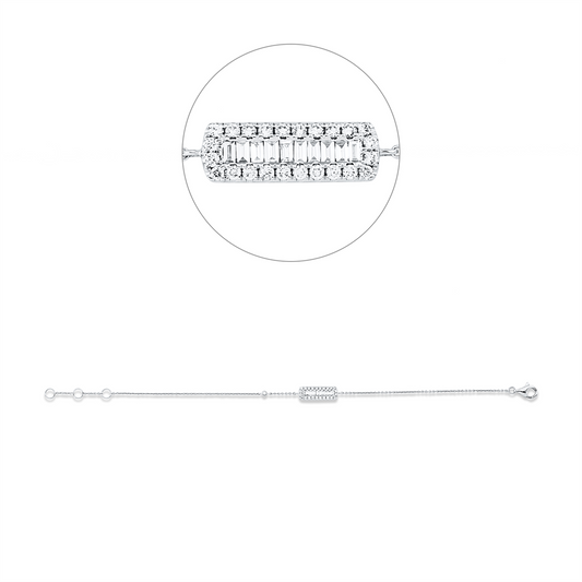 Baguette Armband - 5H058